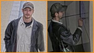 Graffiti am BER: Polizei sucht Tatverdächtigen mit Fotos