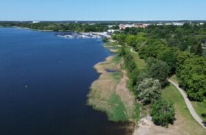 Neues Gebäude, Terrassen & mehr: Senftenberger Seestrand wird ausgebaut