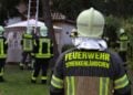 Einsatzkräfte der Feuerwehr Schenkenländchen in Klein Köris