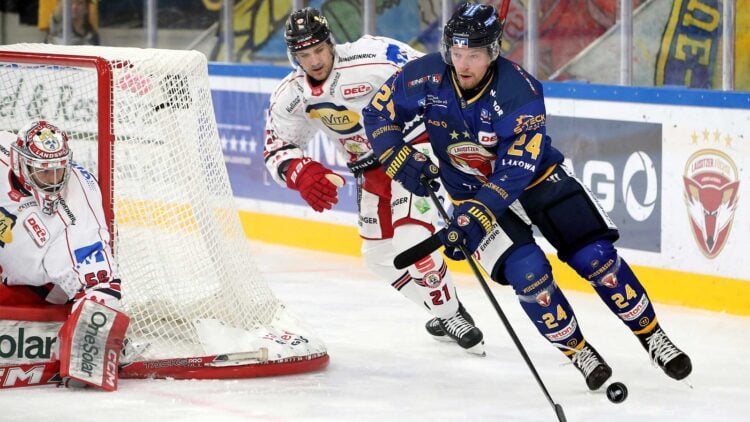 Lausitzer Füchse gegen Landshut beim DEL2-Auftakt in der Eisarena Weißwasser