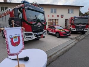 Feuerwehr Calau erhält drei neue Einsatzfahrzeuge
