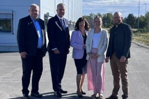 Europaabgeordneter Ehler besucht Industriepark Schwarze Pumpe