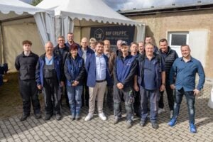 Ehrenurkunde für 25 Jahre BBF Elektrotechnik in Luckau