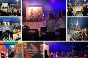 Jugendliche aus OSL stellen in Brieske Song „Mit Herz & Sinn“ vor