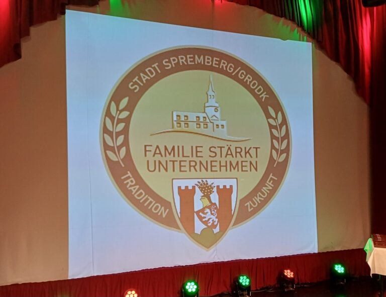Ehrung familiengeführter Unternehmen in Spremberg