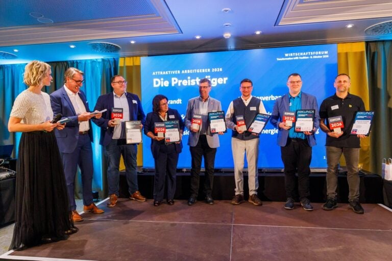 Verleihung der Cottbuser Wirtschaftspreise beim Wirtschaftsforum 2026