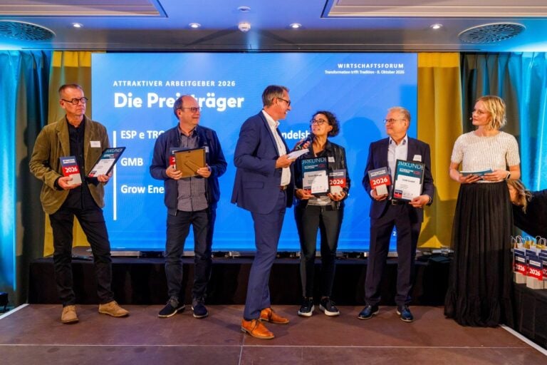 Verleihung der Cottbuser Wirtschaftspreise beim Wirtschaftsforum 2026