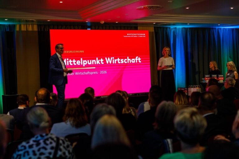 Verleihung der Cottbuser Wirtschaftspreise beim Wirtschaftsforum 2026