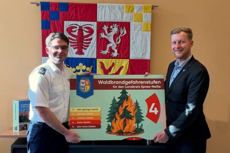 Robert Buder, Vorsitzender des Kreisfeuerwehrverbandes Spree-Neiße