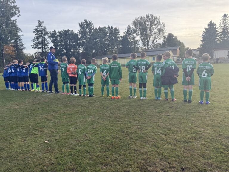 E-Junioren der BSG Chemie Schwarzheide beim FC Lauchhammer
