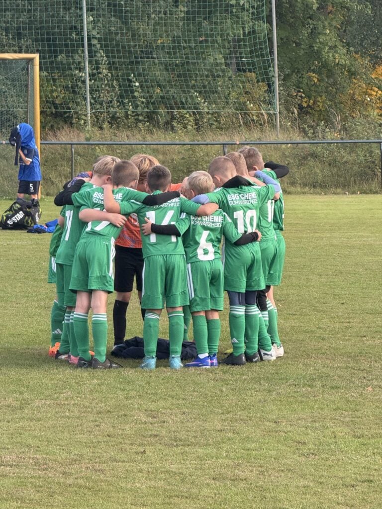 E-Junioren der BSG Chemie Schwarzheide beim FC Lauchhammer