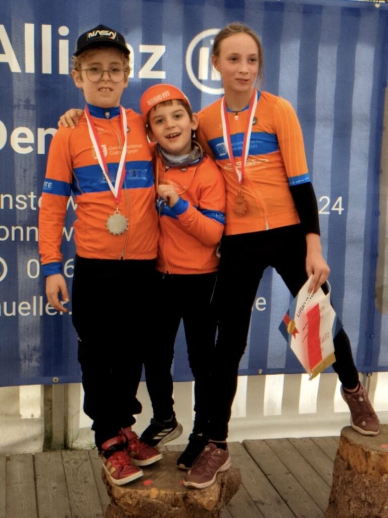 Nachwuchs des RK Endspurt 09 Cottbus bei der MTB-Landesmeisterschaft in Lichterfeld