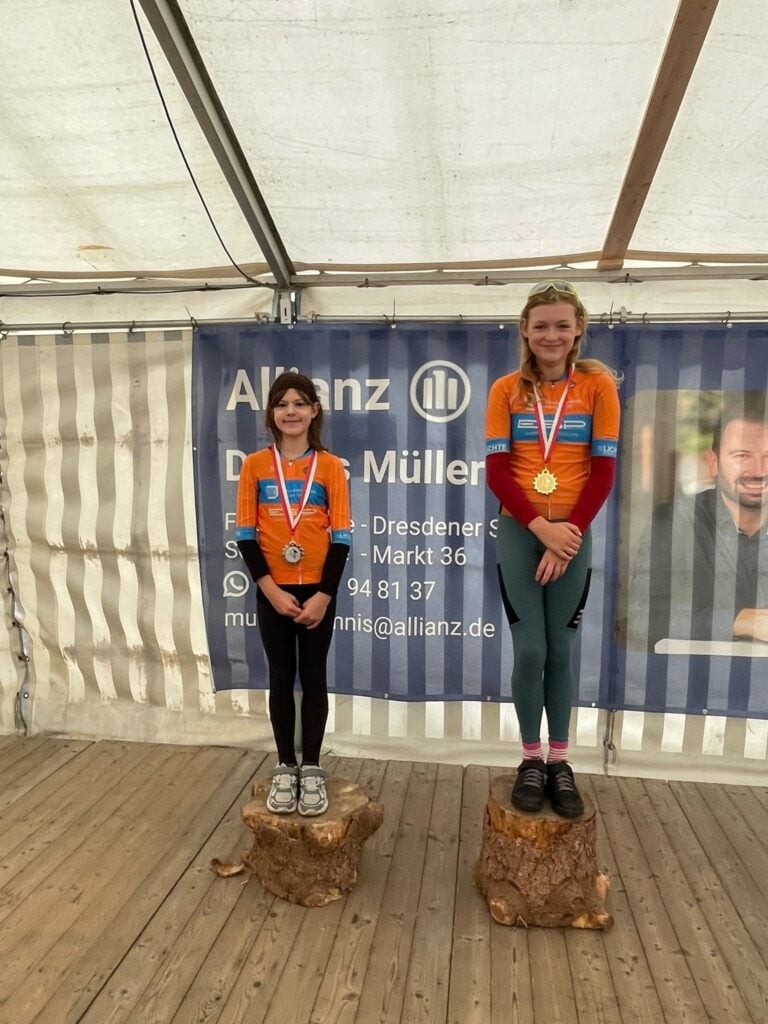 Nachwuchs des RK Endspurt 09 Cottbus bei der MTB-Landesmeisterschaft in Lichterfeld