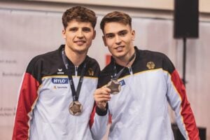 Cottbuser Lars Garmann gewinnt Silber beim Trampolin-Weltcup