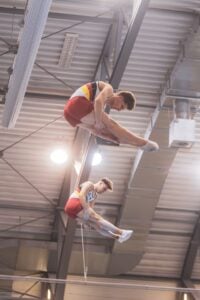 Cottbuser Lars Garmann gewinnt Silber beim Trampolin-Weltcup