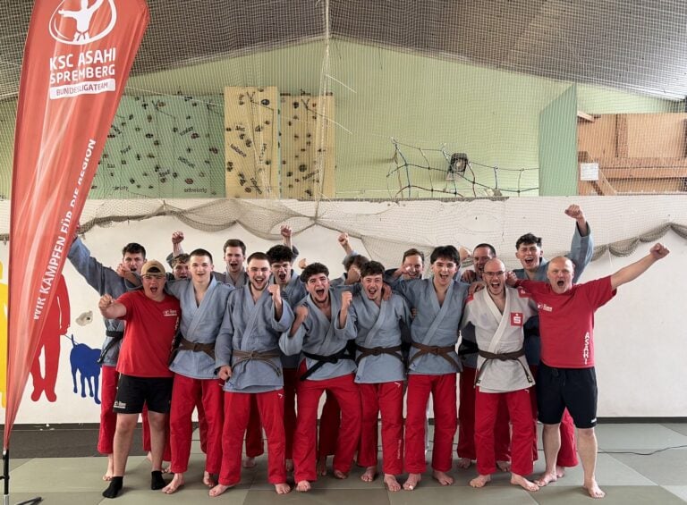 Judoteams des KSC ASAHI Spremberg in der Landesliga