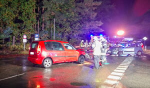 Zwei Verletzte nach Autounfall zwischen Teupitz und Halbe