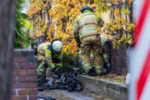 Feuerwehreinsatz in Cottbus: Kohle entzündete sich in Keller selbst