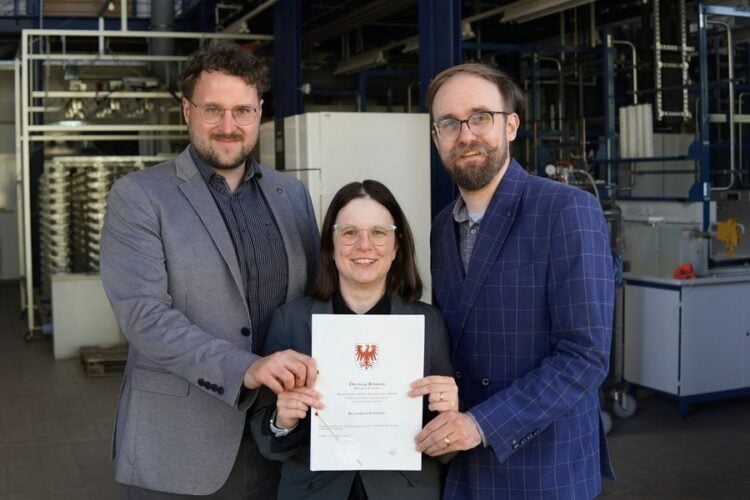 Vom BTU-Labor zum Brandenburger Innovationspreis 2026: Das HoCHQuant-Team hinter der quantum grade materials [qgm] GmbH. (Foto: BTU)