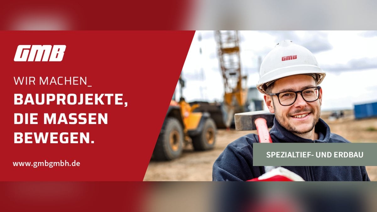GMB GmbH: Anlagenfahrer für die Rütteldruck- und Rüttelstopfverdichtung (m/w/d) in Dissenchen
